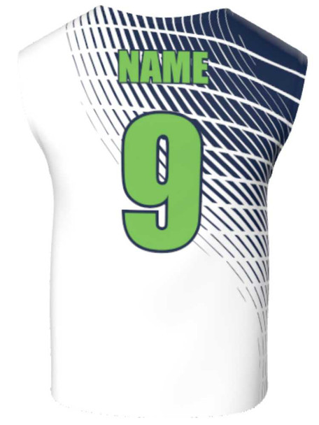 Dawg - Mens/Youth "Frontline" Custom Sublimated Wide Shoulder Reversible Lacrosse Uniform Reversible Wide Shoulder All Sports Uniforms