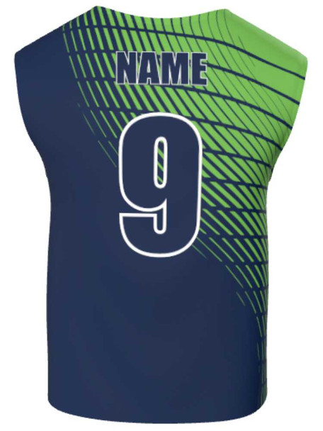 Dawg - Mens/Youth "Frontline" Custom Sublimated Wide Shoulder Reversible Lacrosse Uniform Reversible Wide Shoulder All Sports Uniforms