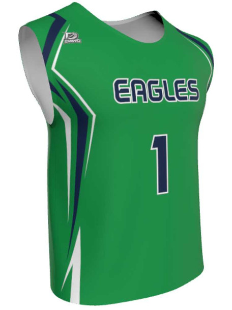 Dawg - Mens/Youth "Full Speed" Custom Sublimated Wide Shoulder Reversible Lacrosse Uniform Reversible Wide Shoulder All Sports Uniforms