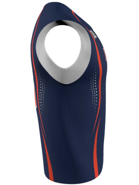 Dawg - Mens/Youth "No Mercy" Custom Sublimated Wide Shoulder Reversible Lacrosse Uniform Reversible Wide Shoulder All Sports Uniforms