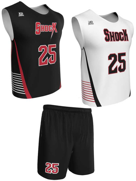 Dawg - Mens/Youth "War Ready" Custom Sublimated Wide Shoulder Reversible Lacrosse Uniform Reversible Wide Shoulder All Sports Uniforms