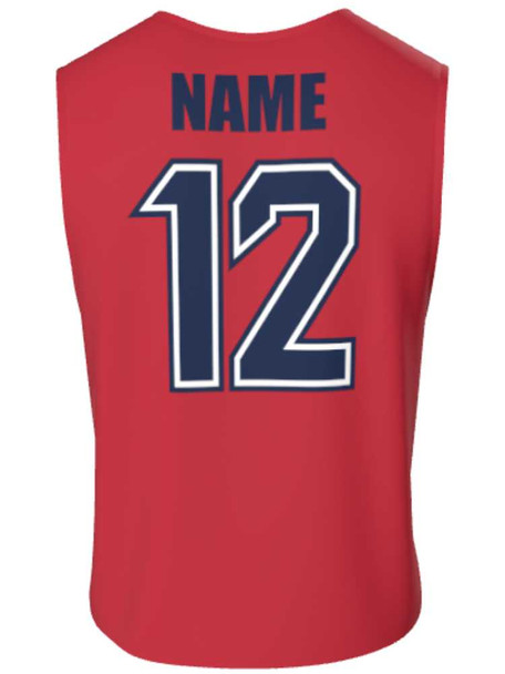 Dawg - Mens/Youth "Pure Bred" Custom Sublimated Reversible Standard Shoulder Sleeveless Lacrosse Practice Uniform Set Reversible Standard Shoulder All Sports Uniforms