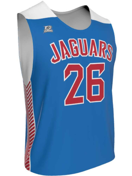 Dawg - Mens/Youth "Battle Tested" Custom Sublimated Reversible Standard Shoulder Sleeveless Lacrosse Practice Uniform Set Reversible Standard Shoulder All Sports Uniforms