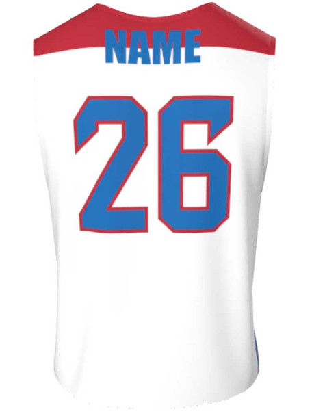 Dawg - Mens/Youth "Battle Tested" Custom Sublimated Reversible Standard Shoulder Sleeveless Lacrosse Practice Uniform Set Reversible Standard Shoulder All Sports Uniforms