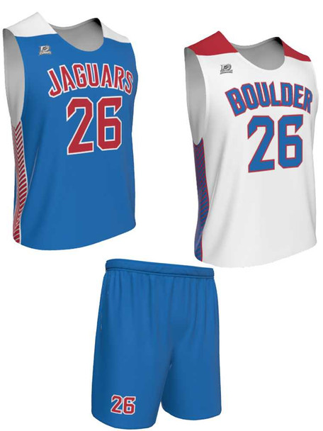 Dawg - Mens/Youth "Battle Tested" Custom Sublimated Reversible Standard Shoulder Sleeveless Lacrosse Practice Uniform Set Reversible Standard Shoulder All Sports Uniforms