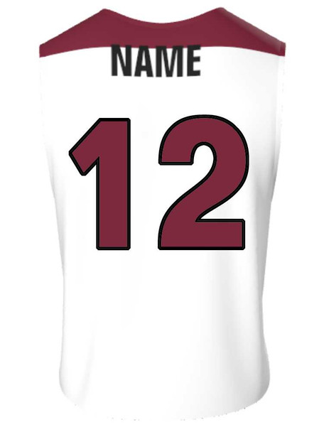 Dawg - Mens/Youth "Bite Back" Custom Sublimated Reversible Standard Shoulder Sleeveless Lacrosse Practice Uniform Set Reversible Standard Shoulder All Sports Uniforms