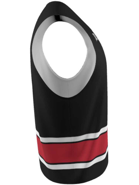 Dawg - Mens/Youth "Fast Lane" Custom Sublimated Reversible Standard Shoulder Sleeveless Lacrosse Practice Uniform Set Reversible Standard Shoulder All Sports Uniforms
