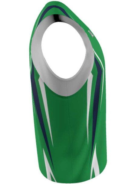 Dawg - Mens/Youth "Full Speed" Custom Sublimated Reversible Standard Shoulder Sleeveless Lacrosse Practice Uniform Set Reversible Standard Shoulder All Sports Uniforms