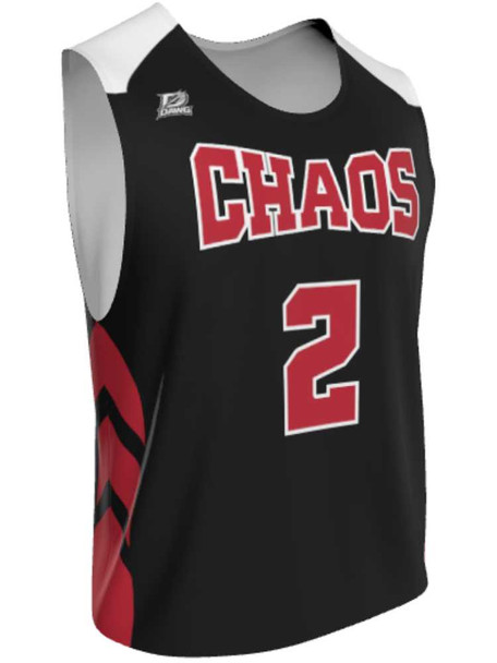 Dawg - Mens/Youth "Grind" Custom Sublimated Reversible Standard Shoulder Sleeveless Lacrosse Practice Uniform Set Reversible Standard Shoulder All Sports Uniforms