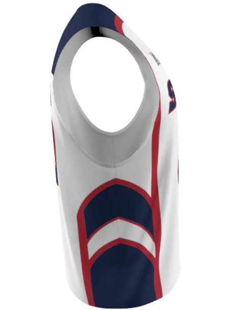 Dawg - Mens/Youth "Kill Shot" Custom Sublimated Reversible Standard Shoulder Sleeveless Lacrosse Practice Uniform Set Reversible Standard Shoulder All Sports Uniforms