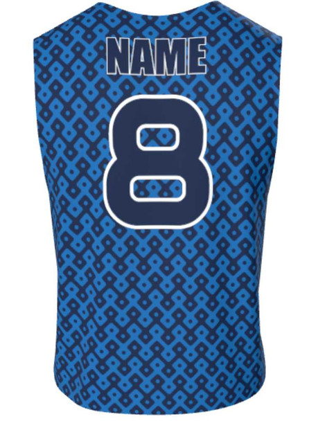 Dawg - Mens/Youth "Night Hunt" Custom Sublimated Reversible Standard Shoulder Sleeveless Lacrosse Practice Uniform Set Reversible Standard Shoulder All Sports Uniforms