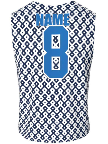 Dawg - Mens/Youth "Night Hunt" Custom Sublimated Reversible Standard Shoulder Sleeveless Lacrosse Practice Uniform Set Reversible Standard Shoulder All Sports Uniforms