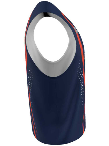 Dawg - Mens/Youth "No Mercy" Custom Sublimated Reversible Standard Shoulder Sleeveless Lacrosse Practice Uniform Set Reversible Standard Shoulder All Sports Uniforms