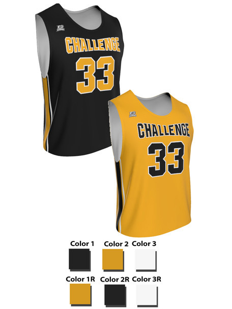 Dawg - Mens/Youth "Relentless" Custom Sublimated Reversible Standard Shoulder Sleeveless Lacrosse Practice Uniform Set
