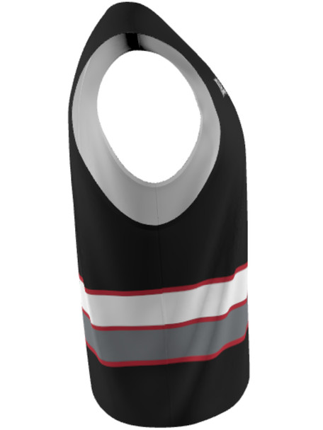 Dawg - Mens/Youth "Top Dawg" Custom Sublimated Reversible Standard Shoulder Sleeveless Lacrosse Practice Uniform Set