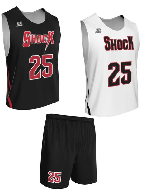 Dawg - Mens/Youth "War Ready" Custom Sublimated Reversible Standard Shoulder Sleeveless Lacrosse Practice Uniform Set Reversible Standard Shoulder All Sports Uniforms