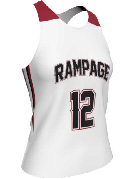 Dawg - Ladies/Girls "Bite Back" Custom Sublimated Reversible Lacrosse Uniform Set Ladies Practice Uniforms All Sports Uniforms