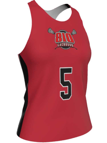 Dawg - Ladies/Girls "Blackout" Custom Sublimated Reversible Lacrosse Uniform Set Ladies Practice Uniforms All Sports Uniforms
