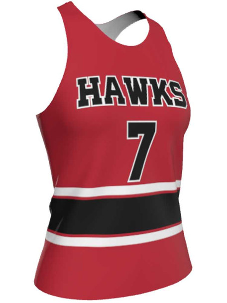 Dawg - Ladies/Girls "Fast Lane" Custom Sublimated Reversible Lacrosse Uniform Set Ladies Practice Uniforms All Sports Uniforms