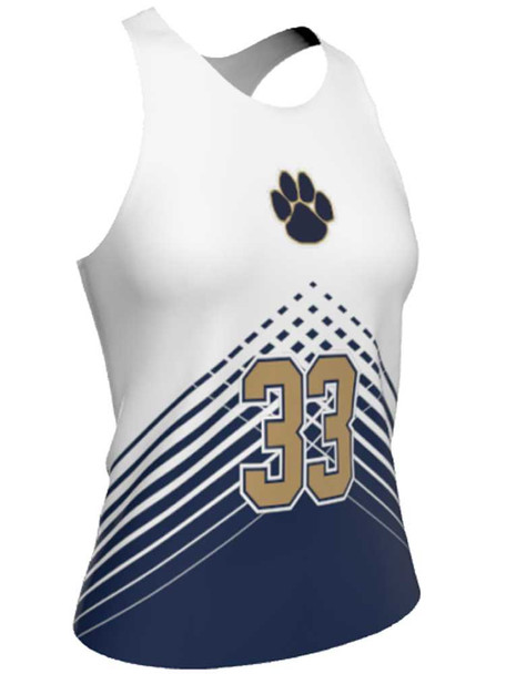 Dawg - Ladies/Girls "Fighter" Custom Sublimated Reversible Lacrosse Uniform Set Ladies Practice Uniforms All Sports Uniforms