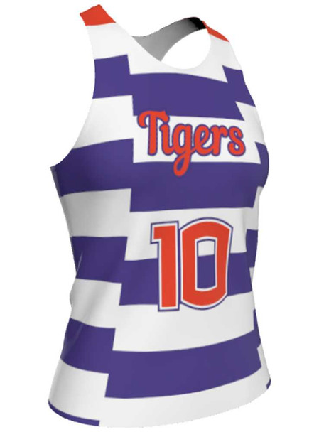 Dawg - Ladies/Girls "First Strike" Custom Sublimated Reversible Lacrosse Uniform Set Ladies Practice Uniforms All Sports Uniforms