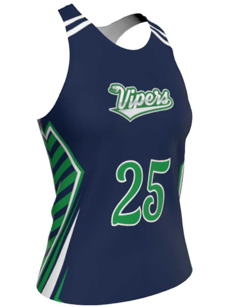 Dawg - Ladies/Girls "Pack Leader" Custom Sublimated Reversible Lacrosse Uniform Set Ladies Practice Uniforms All Sports Uniforms