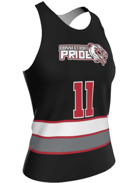 Dawg - Ladies/Girls "Top Dawg" Custom Sublimated Reversible Lacrosse Uniform Set Ladies Practice Uniforms All Sports Uniforms