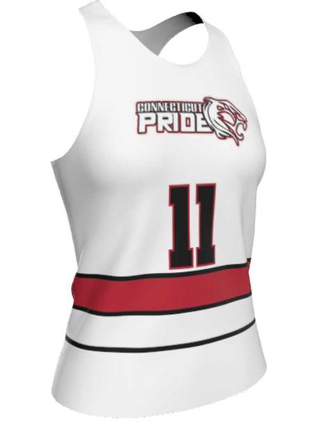 Dawg - Ladies/Girls "Top Dawg" Custom Sublimated Reversible Lacrosse Uniform Set Ladies Practice Uniforms All Sports Uniforms
