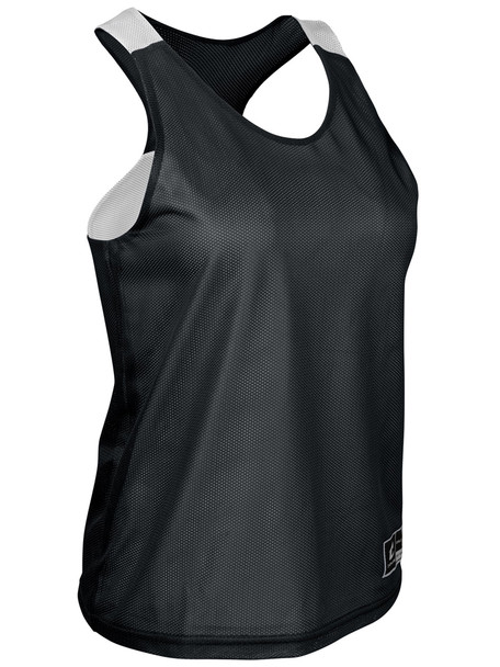 Womens/Girls "Velocity" Reversible Racerback Lacrosse Pinnie