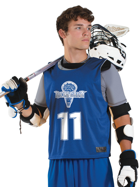 Adult/Youth "Faceoff" Reversible Lacrosse Pinnie