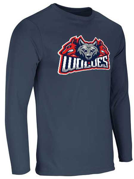 Adult/Youth "Lightweight Essential" Lacrosse Warm Up Shirt Stock Warm Up Shirts All Sports Uniforms
