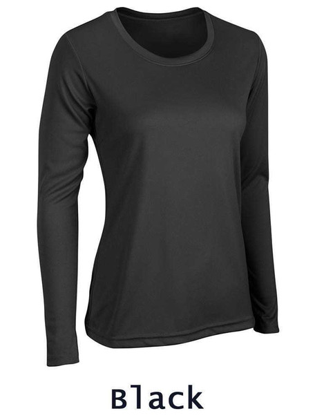 Womens "Lightweight Essential" Lacrosse warm Up Shirt Stock Warm Up Shirts All Sports Uniforms