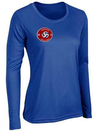 Womens "Lightweight Essential" Lacrosse warm Up Shirt Stock Warm Up Shirts All Sports Uniforms