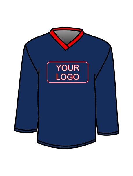 Custom Heat Seal Logo - Hockey