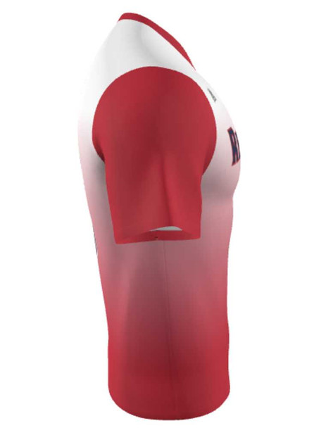 Dawg - Mens/Youth "Pure Bred Gradient" Custom Sublimated Reversible Short Sleeve Lacrosse Game Jersey Reversible Short Sleeve All Sports Uniforms