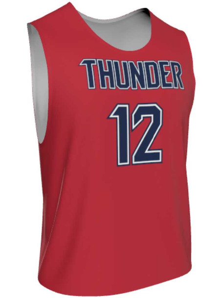 Dawg - Mens/Youth "Pure Bred" Custom Sublimated Reversible Standard Shoulder Sleeveless Lacrosse Practice Jersey Reversible Standard Shoulder All Sports Uniforms