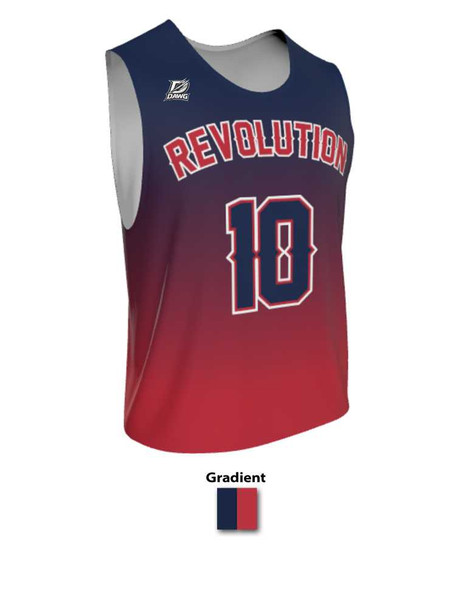 Dawg - Mens/Youth "Pure Bred Gradient" Custom Sublimated Standard Shoulder Lacrosse Practice Uniform Standard Shoulder All Sports Uniforms