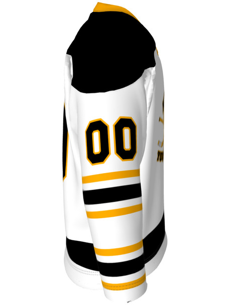 Dawg - Adult/Youth "Top Dawg" Custom Sublimated Reversible V-Neck Yoked Hockey Jersey + Socks
