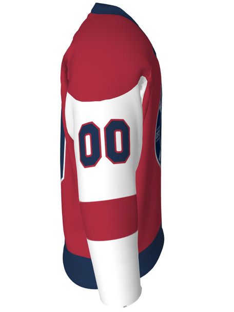 Dawg - Adult/Youth "Classic" Custom Sublimated V-Neck Yoked Hockey Jersey