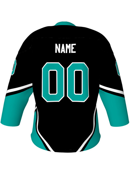 Dawg - Adult/Youth "Play Maker" Custom Sublimated V-Neck Yoked Hockey Jersey