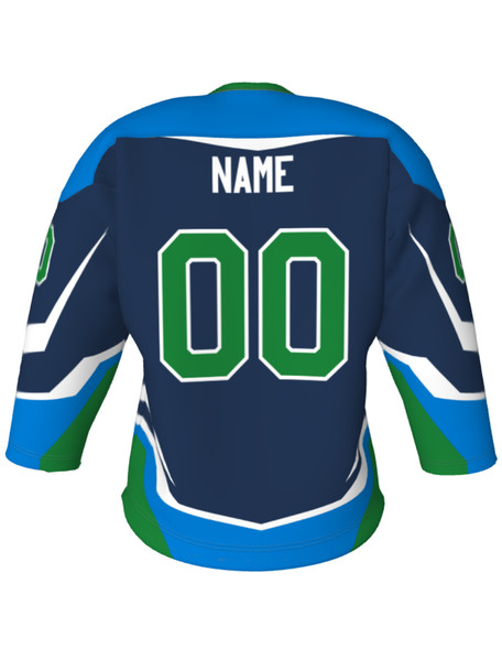 Dawg - Adult/Youth "Chain Breaker" Custom Sublimated Laced Yoked Hockey Jersey