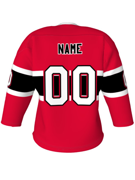 Dawg - Adult/Youth "Center Ice" Custom Sublimated Laced Yoked Hockey Jersey