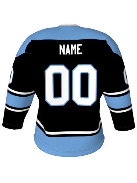 Dawg - Adult/Youth "One Timer" Custom Sublimated Laced Yoked Hockey Jersey