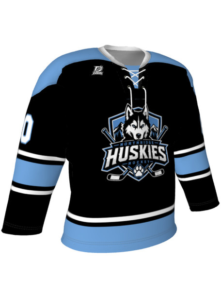 Dawg - Adult/Youth "One Timer" Custom Sublimated Laced Yoked Hockey Jersey