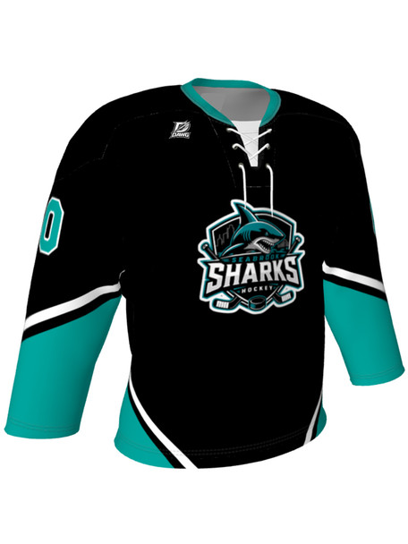 Dawg - Adult/Youth "Play Maker" Custom Sublimated Laced Yoked Hockey Jersey