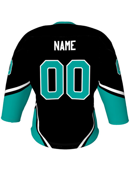 Dawg - Adult/Youth "Play Maker" Custom Sublimated Laced Yoked Hockey Jersey