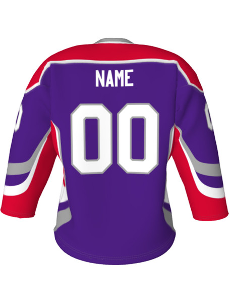 Dawg - Adult/Youth "Slapshot" Custom Sublimated Laced Yoked Hockey Jersey