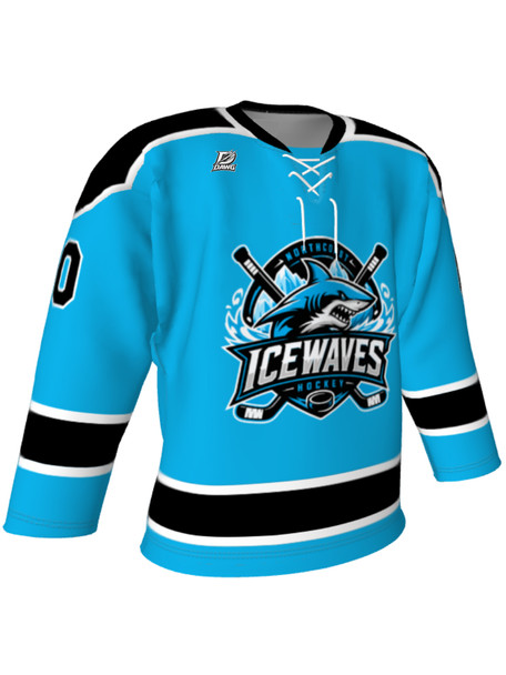 Dawg - Adult/Youth "No Leash" Custom Sublimated Laced Yoked Hockey Jersey