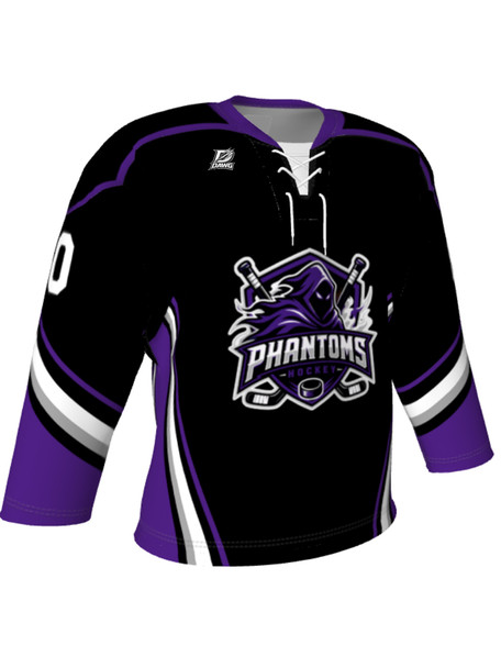 Dawg - Adult/Youth "Anaheim Dawg" Custom Sublimated Laced Yoked Hockey Jersey
