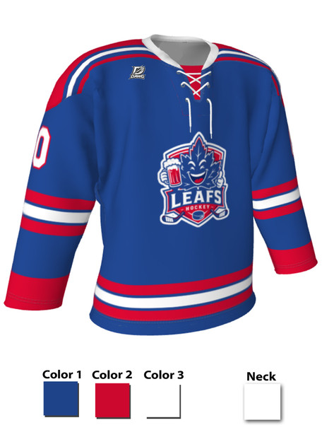 Dawg - Adult/Youth "New York Dawg" Custom Sublimated Laced Yoked Hockey Jersey